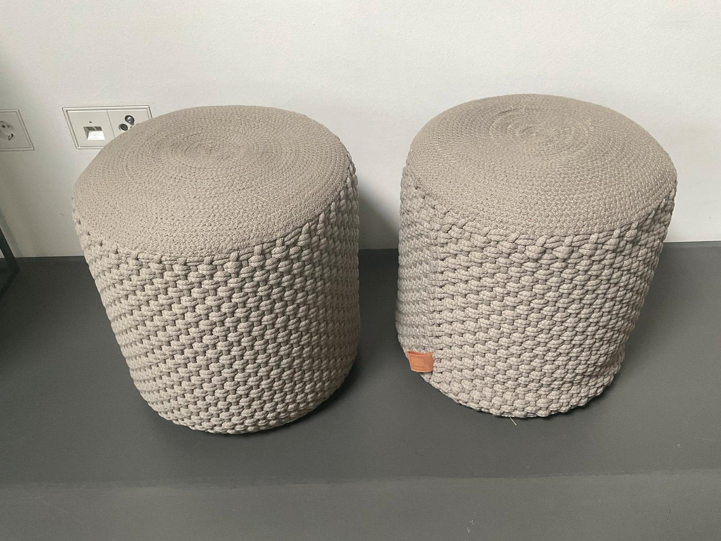Pad Uni Sitzhocker 40 x 40 cm Sand