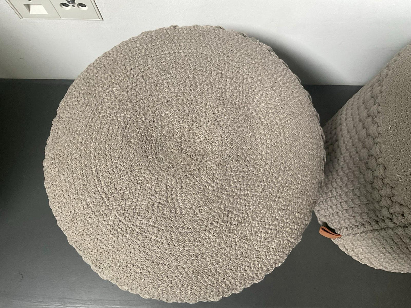 Pad Uni Sitzhocker 40 x 40 cm Sand