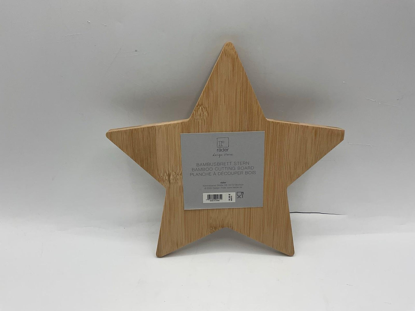 Räder Holzstern Sterneküche