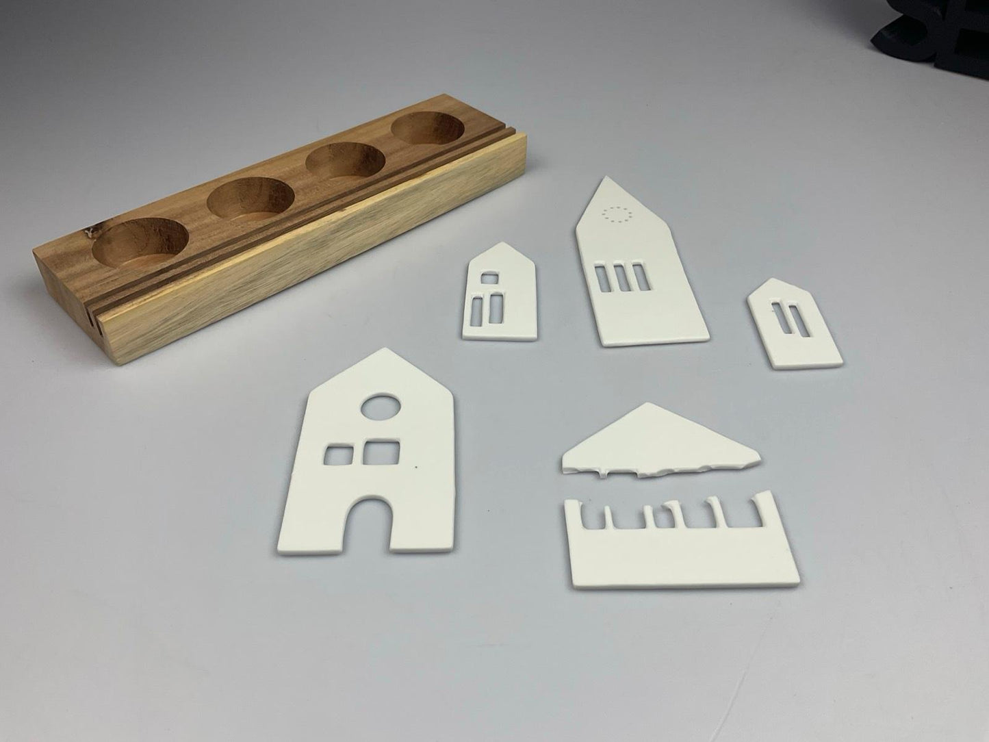 Räder Lichtobjekt Stadt