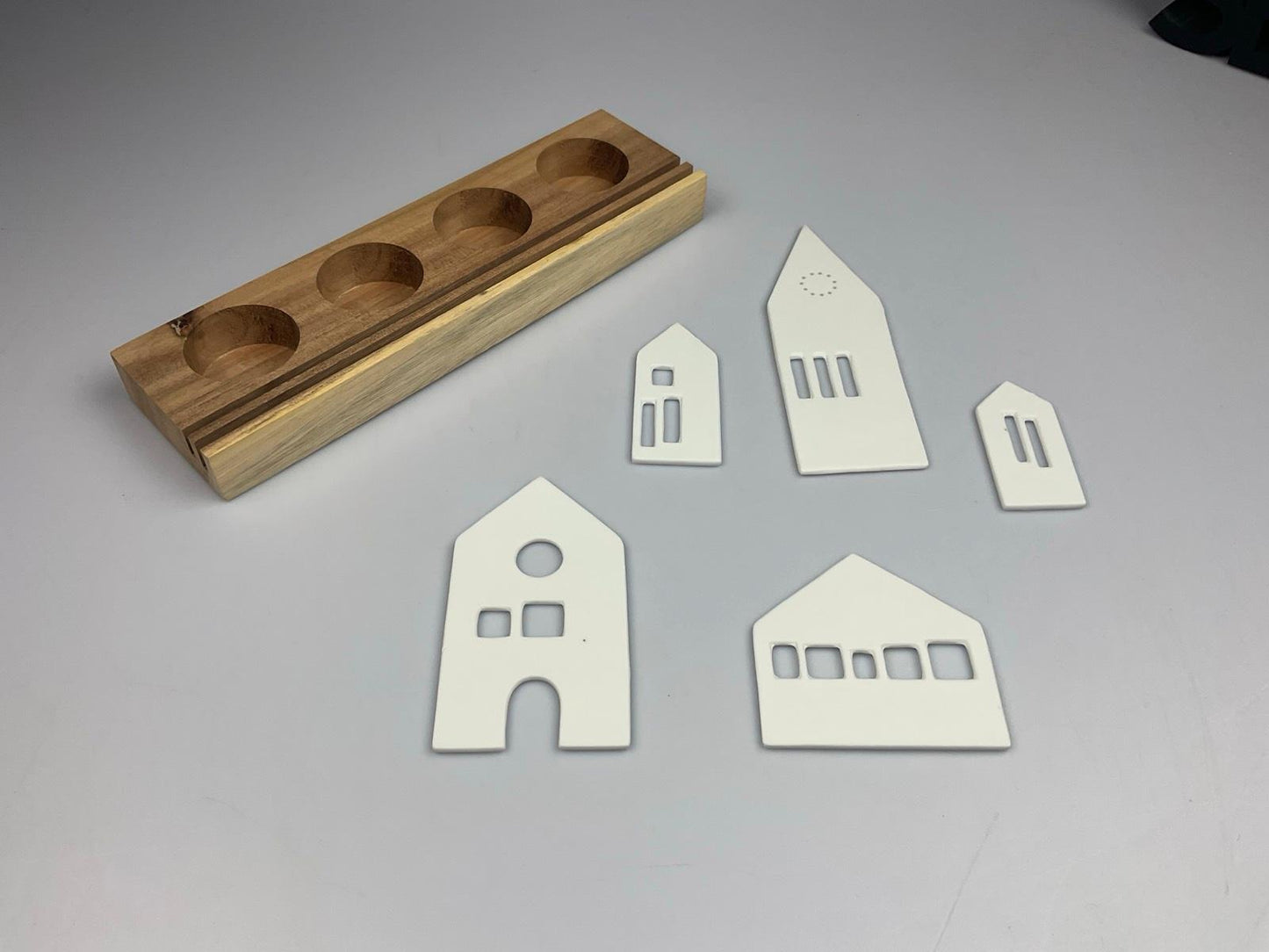 Räder Lichtobjekt Stadt
