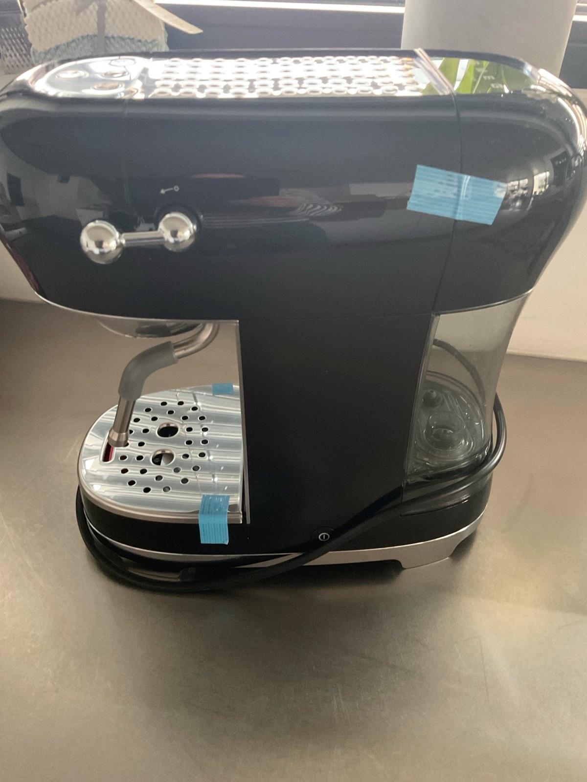 SMEG Espressomaschine schwarz