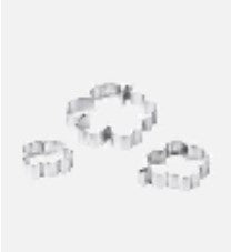 Marimekko UNIKKO COOKIE MOLD 3PCS