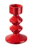 Keramik Kerzenständer "Candel" rot