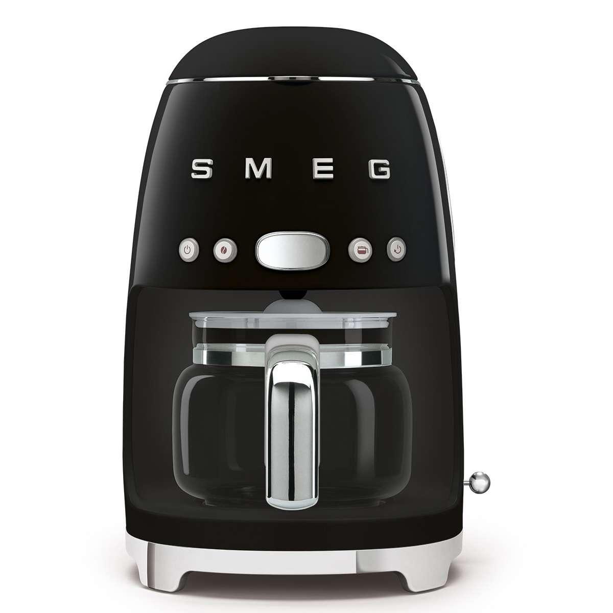 Smeg Kaffeemaschine schwarz