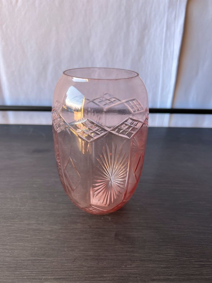 Bloomingville Vase Nuru 15 cm Höhe rosa