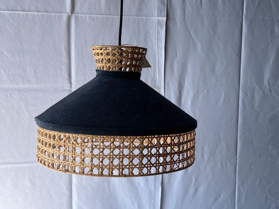 Bloomingville Pendant Lampe Blue Cotton