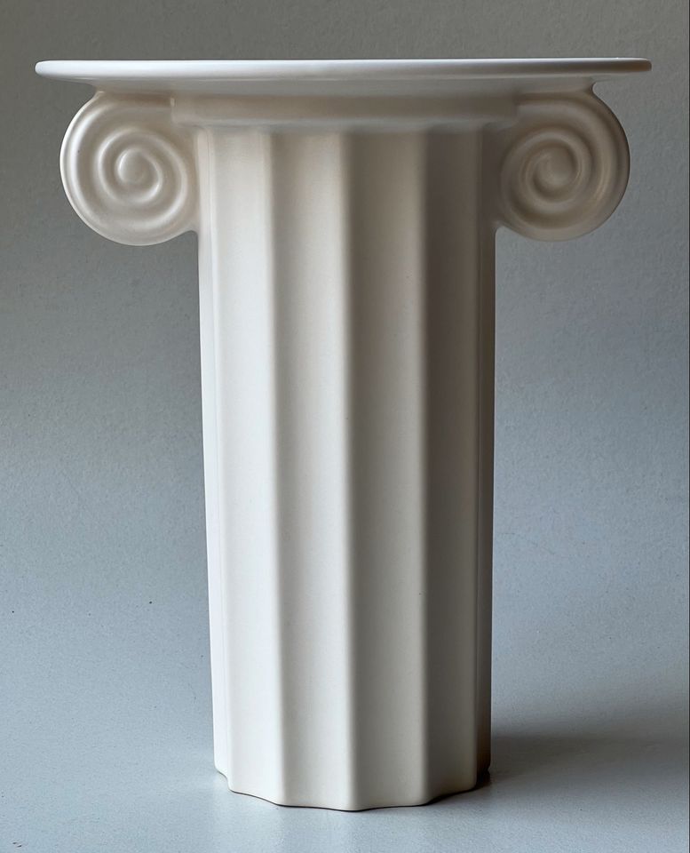 HK Living white Ceramic Vase Greek groß