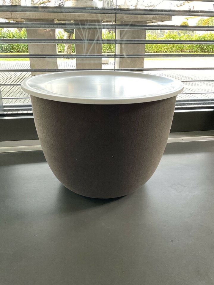 Pieperconcept Ronda Tisch rund anthrazit- braun