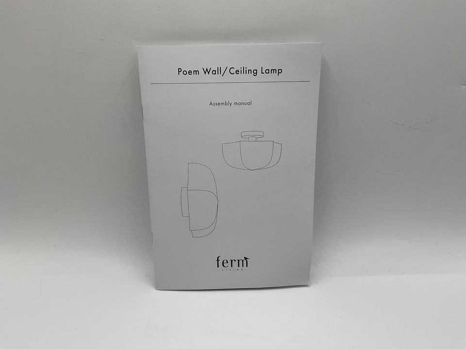 Ferm living Poem Wand-/Deckenleuchte klein