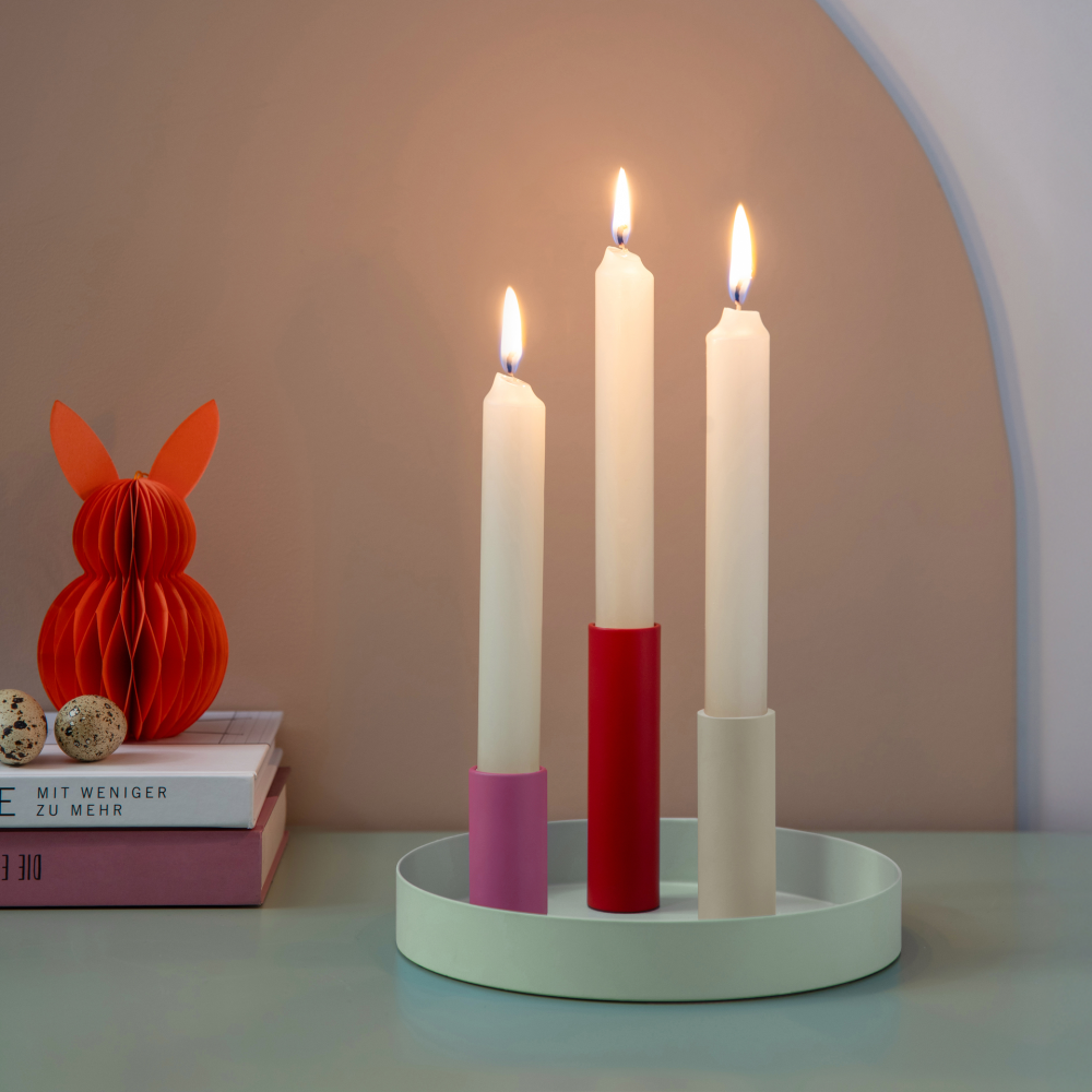 Remember Magnetischer Kerzenhalter 'Luna Mini' blue