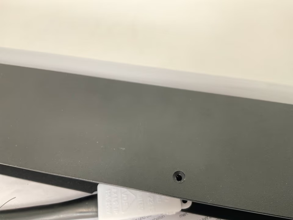Decor Walther Wandleuchte Slat schwarz matt