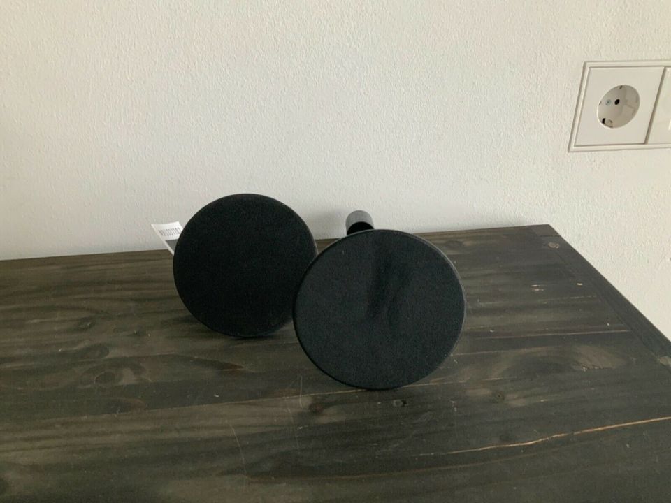 Salt and Pepper Kerzenhalter schwarz Pillar