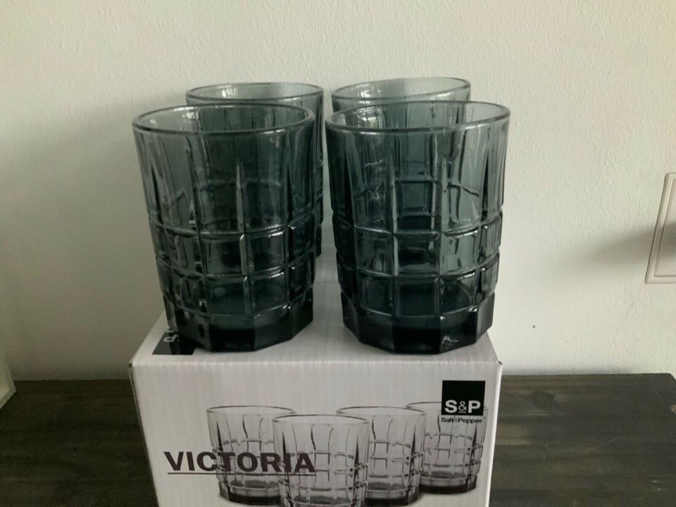 Salt and Pepper Victoria Gläser 4-er Set