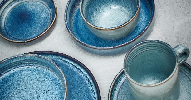 Salt and Pepper Blue Duna Serie