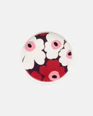 Marimekko Oiva / Unikko Teller 20cm white/plum