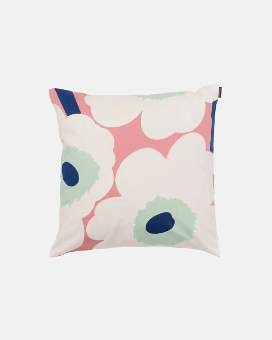 Marimekko Unikko CUSHION COVER 50X50CM Kissenhülle coral / white