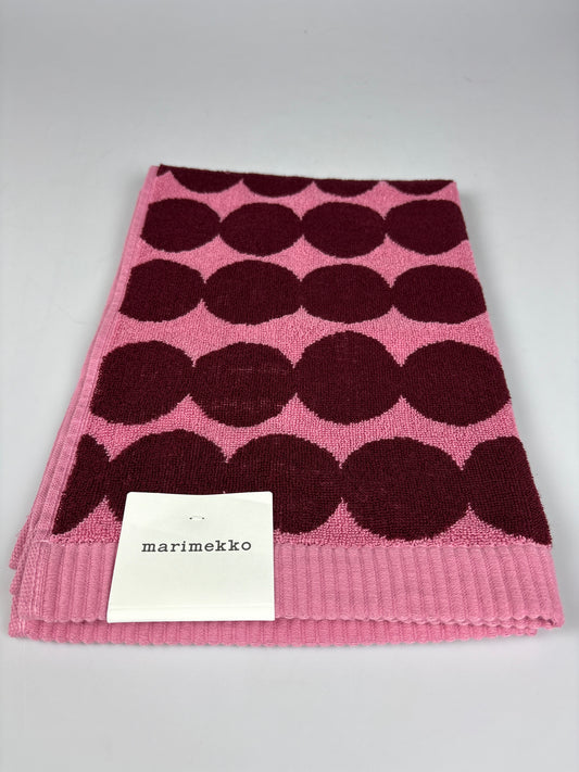 Marimekko RÄSYMATTO HAND TOWEL 50X70CM Handtuch rosa