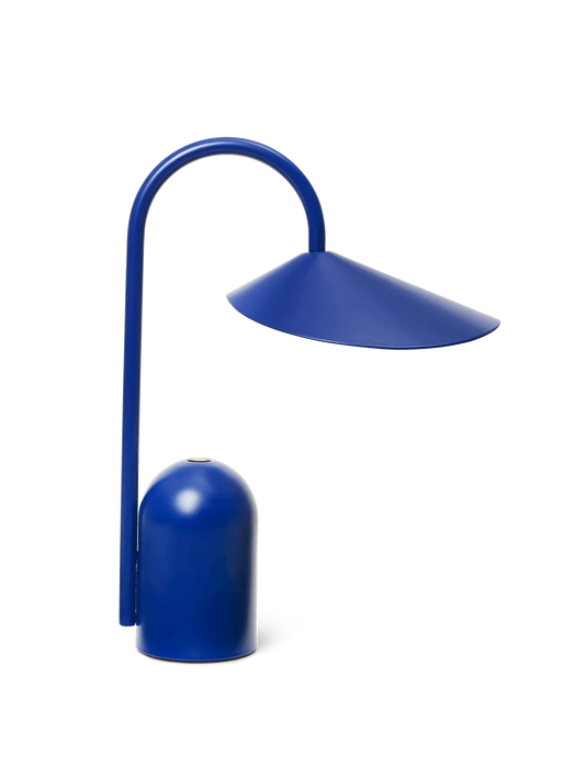 Ferm Living Arum Portable Lamp - Bright Blue