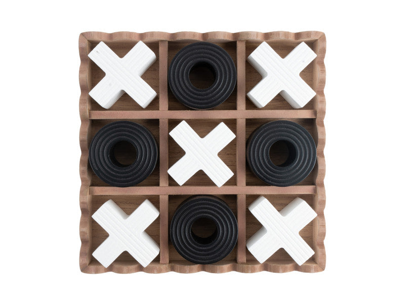 Present Time Tic Tac Toe schwarz/weiß