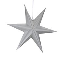 Florissima Weihnachtsstern Papier weiß Paperstar zum Hängen