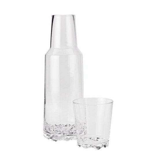 Stelton Glacier Karaffe mit Glas 1 Liter mit Glas