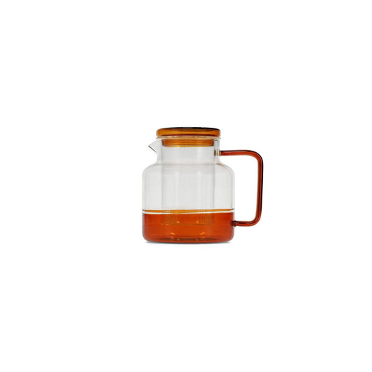 ONA Teekanne 95cl mit Glasfilter amber Liv