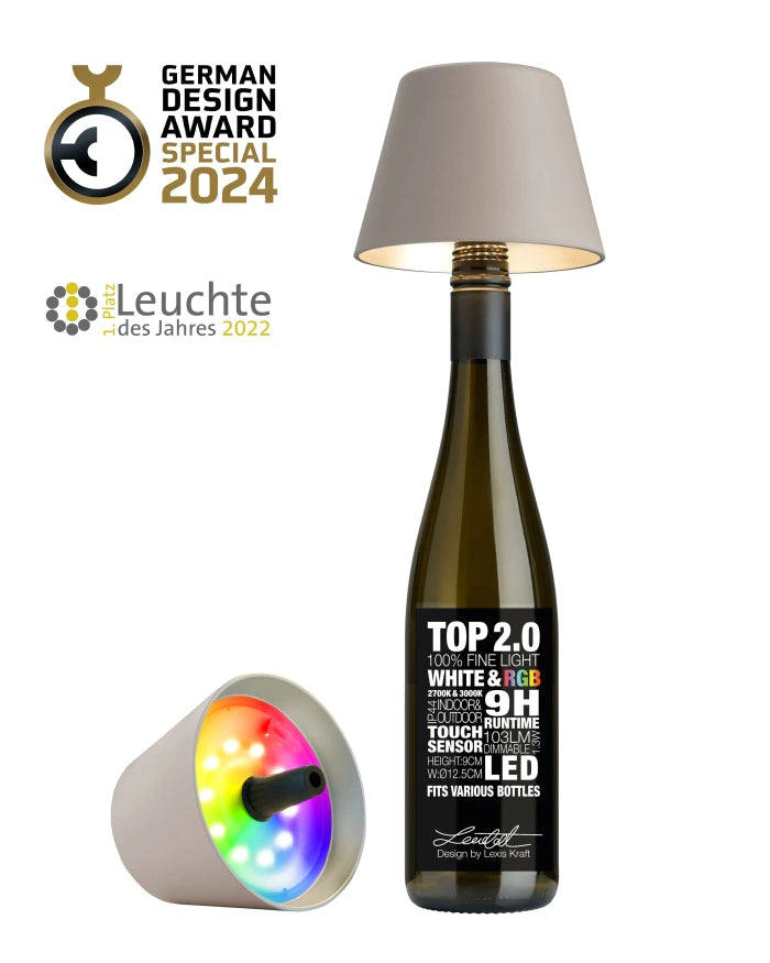 Sompex TOP 2.0 Akku-Flaschenleuchte