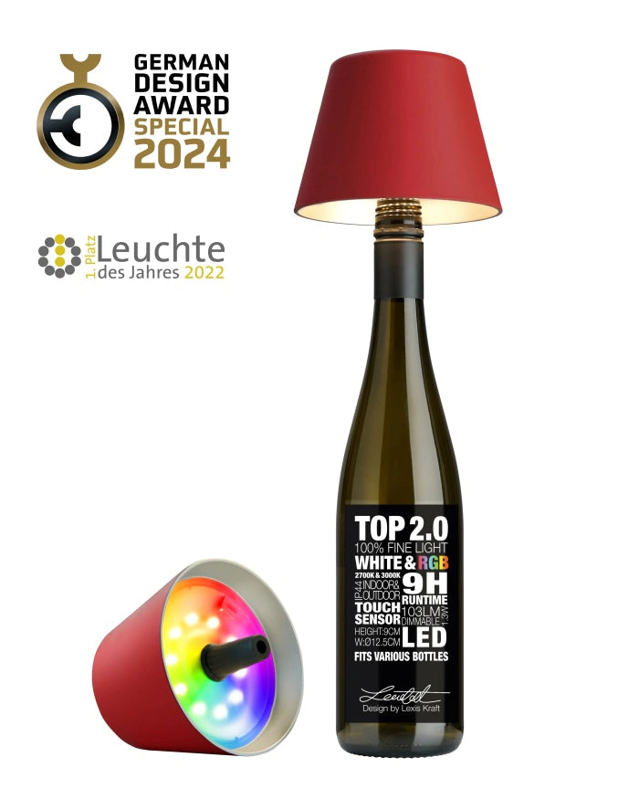 Sompex TOP 2.0 Akku-Flaschenleuchte
