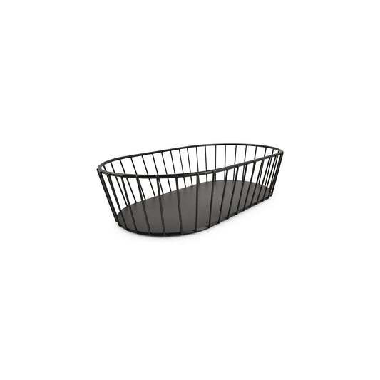 ONA Drahtkorb 29x16xH7cm schwarz Cesta