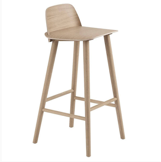 Muuto - Nerd Barhocker eiche