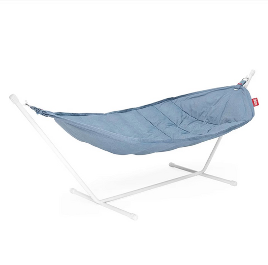 Fatboy Haeddemock SuperB steel blue mit lightgrey Gestell