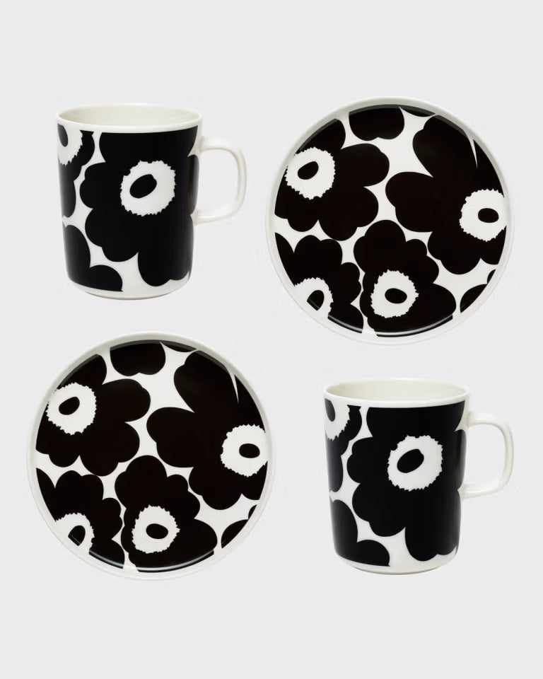 Marimekko UNIKKO BREAKFAST SET 2PCS M+P