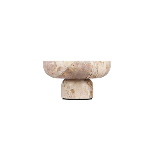 ONA Dekorschale 20xH12cm Marmor beige Opus
