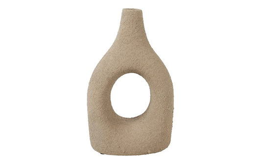 Vase ov Tania M taupe-17,5x10,5x28CM