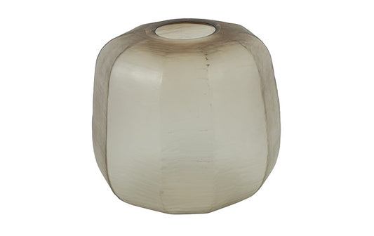 Vase ku Streifen Reina M h.braun-33x29x32CM