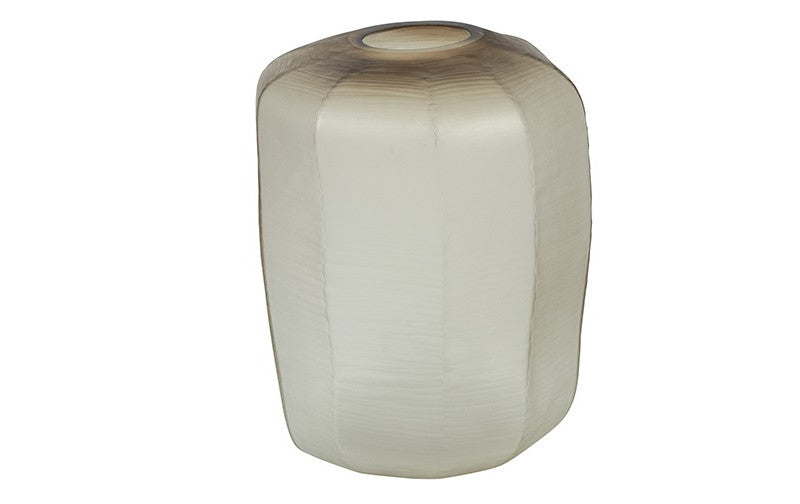 Vase ku Streifen Reina L h.braun-33x29x42CM