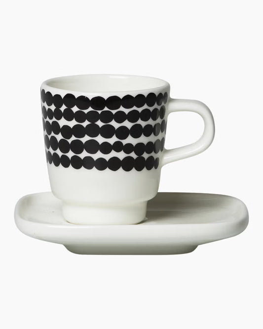 Marimekko SIIRTOLAP. ESPRESSO CUP+SAUCER