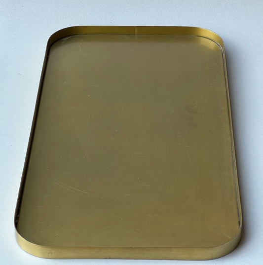 Bloomingville Tray Gold Metall