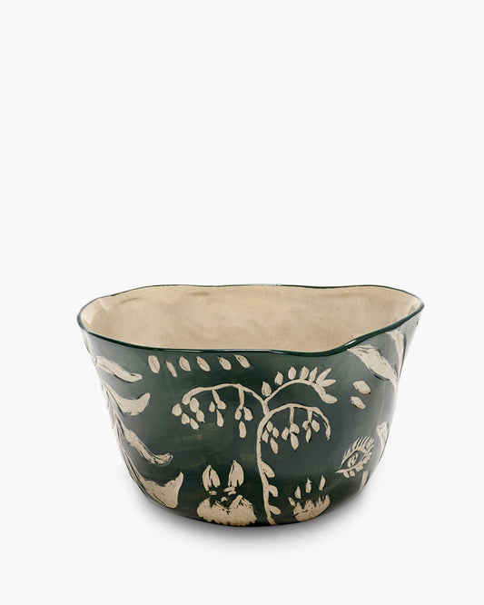 Serax Blumentopf 09 grün - beige
