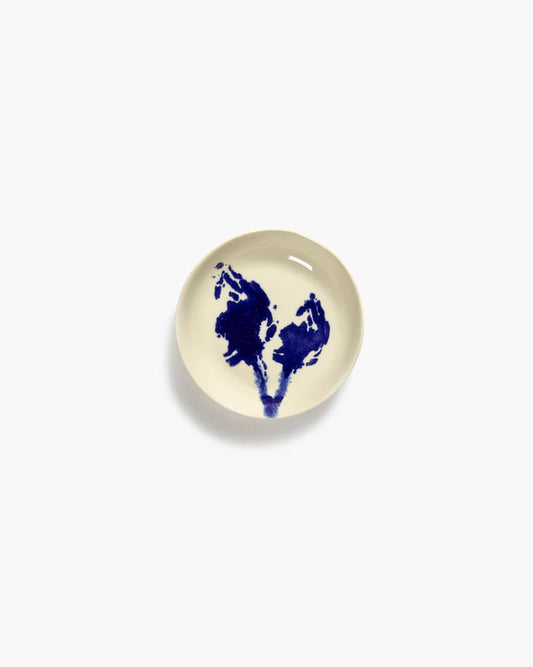 Serax Schale S grauweiss - Artischocke blau Feast