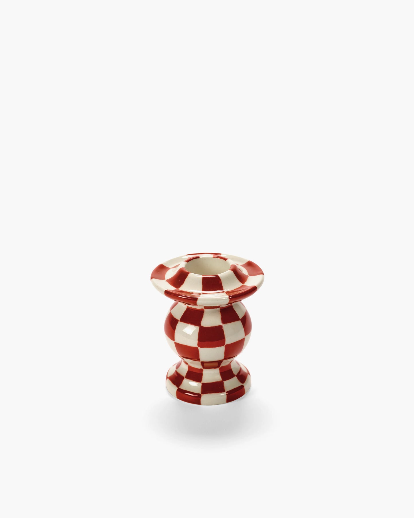 Serax Kerzenhalter n°2 rot/weiss Les Objets Mouleversants