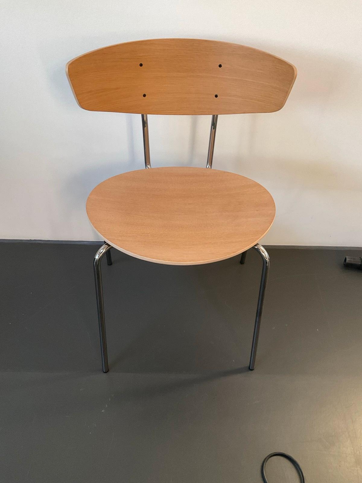 Ferm living Stuhl mit Chrom Gestell Einzelstück