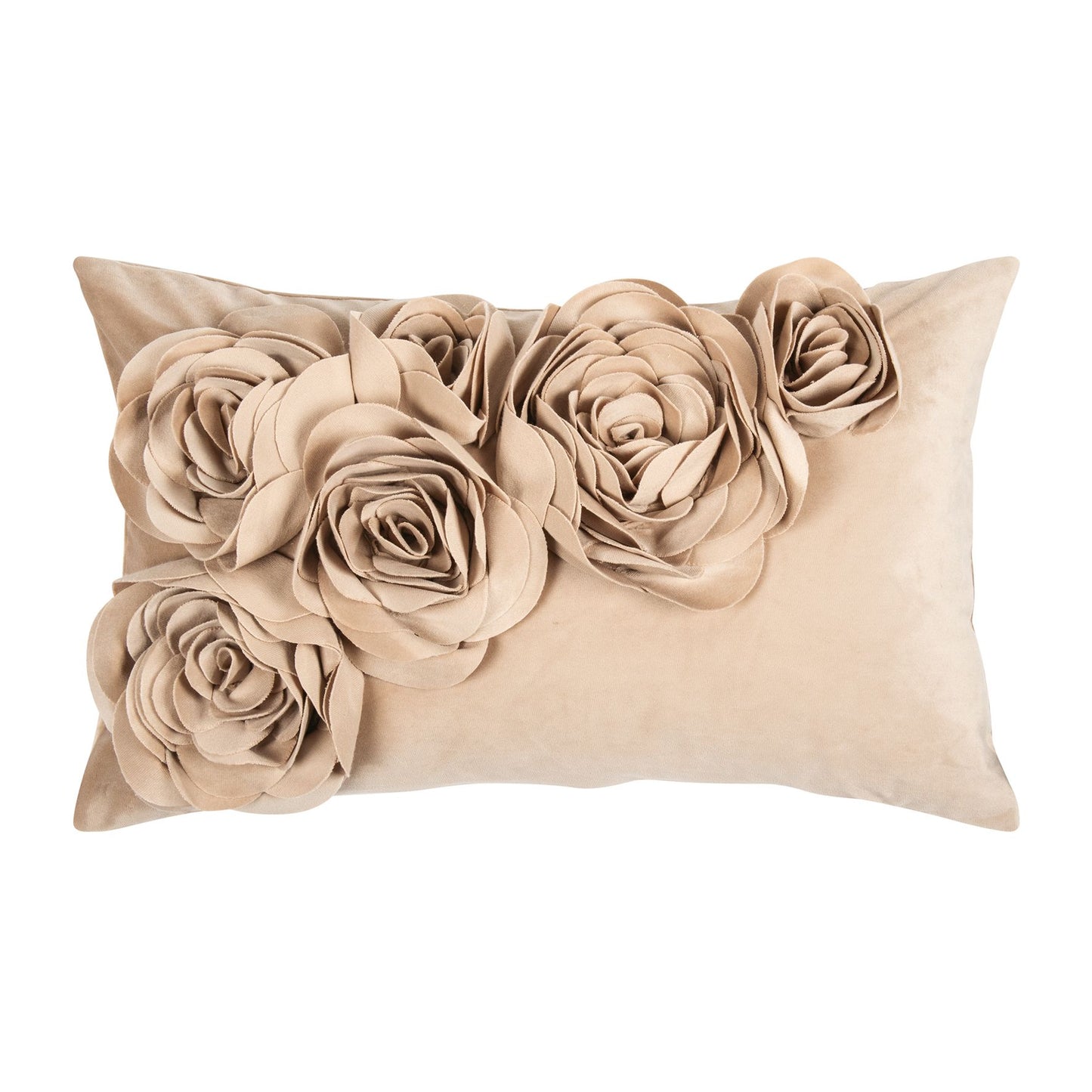 PAD Floral Kissenhülle 30x50cm beige