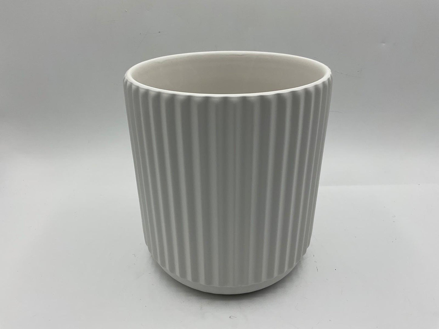 Florissima Topf Vase weiß Bilbao H 17 cm D 16 cm