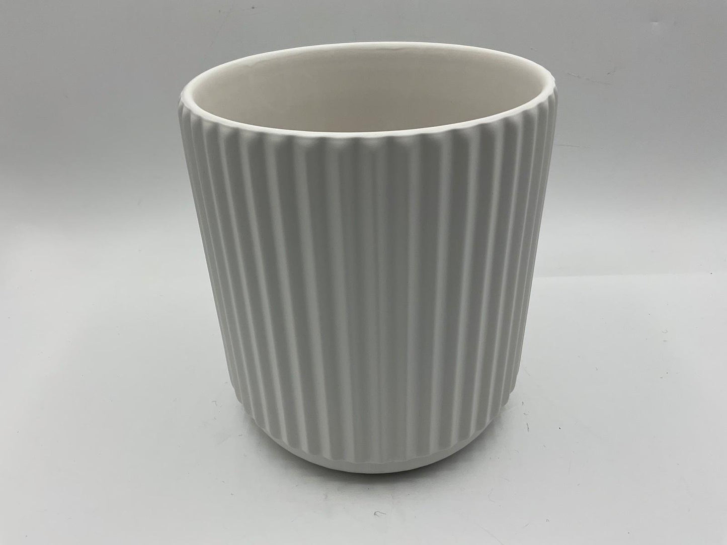 Florissima Topf Vase weiß Bilbao H 17 cm D 16 cm