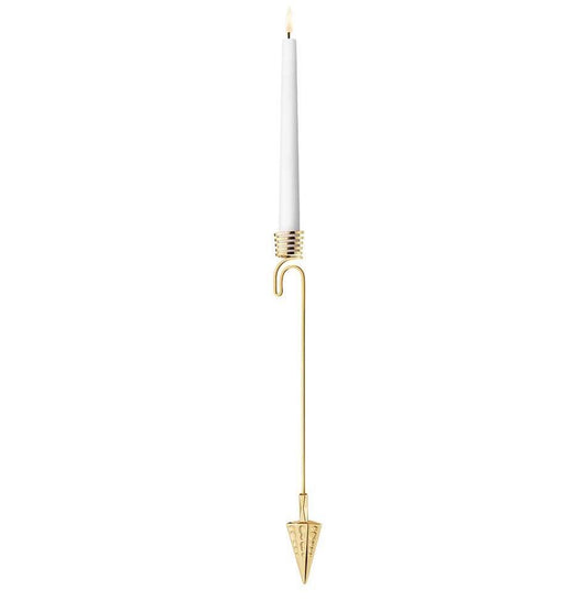 Georg Jensen Spitztüte gold H 19,4 cm
