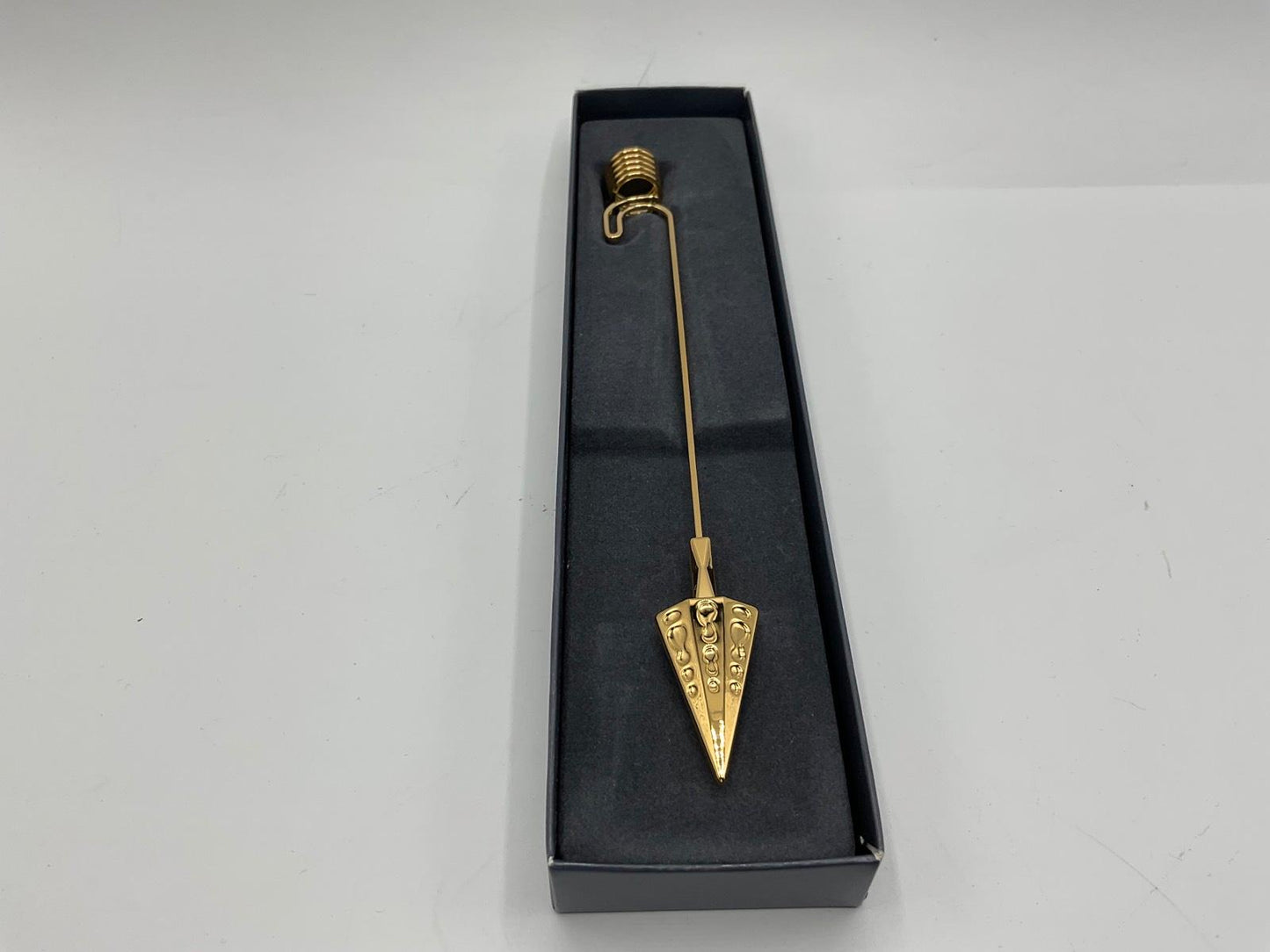 Georg Jensen Spitztüte gold H 19,4 cm