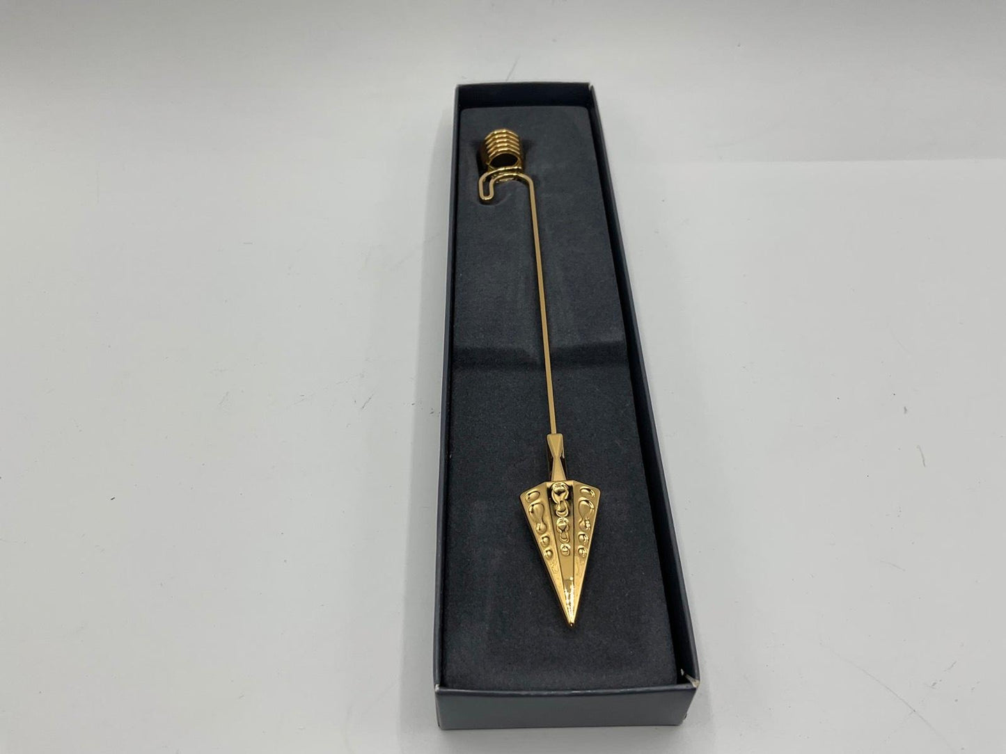 Georg Jensen Spitztüte gold H 19,4 cm