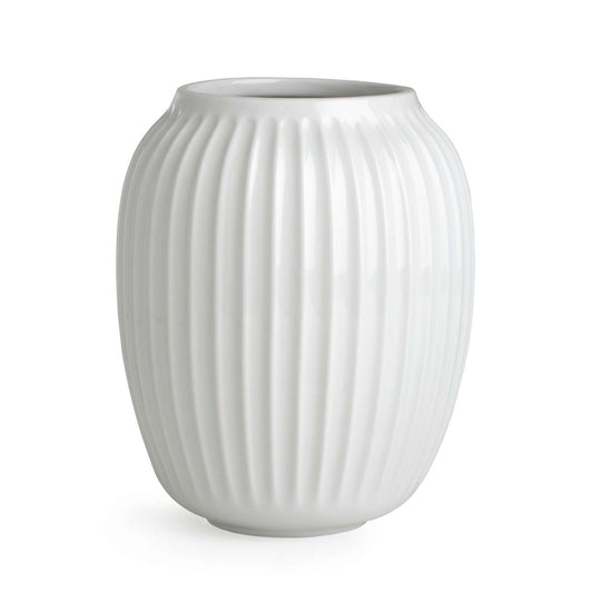 Kähler Hammershoi Vase 20 cm weiß